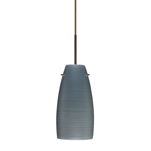 Besa Lighting Tao 10 Cord Pendant, Titan, Bronze Finish, 1x9W LED 1JT-1512TN-LED-BR - main
